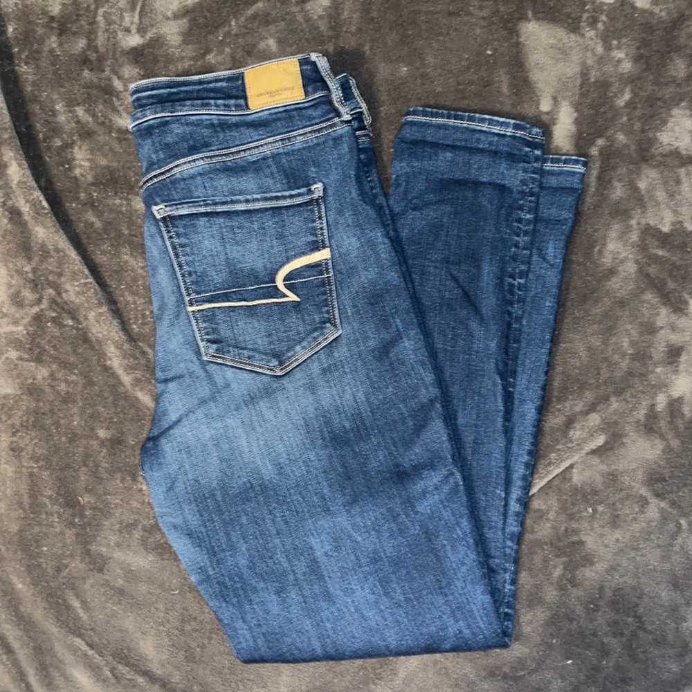 American Eagle super high rise Jegging